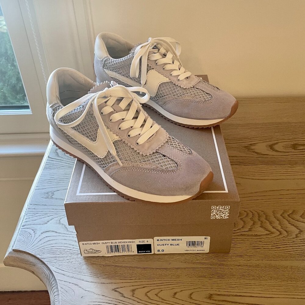 Dolce Vita B.ntcd Mesh Sneakers in Dusty Blue